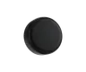 5 ML Matte Black Child Resistant Smooth Push Down &amp; Turn Plastic Lids W/ PTFE Liner