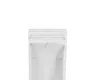 1 Gram Child Resistant EZ-Open Matte White Smell Proof Mylar Bag