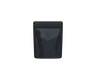 1 Gram Glossy Solid Black Smell Proof Mylar Bags