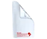 1/2 Ounce Glossy White/Clear DC Code Smell Proof Mylar Bags