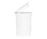 30 Dram Child Resistant Pop Top - White