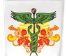 “Caduceus” Stash Jar for 1+ oz