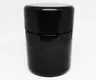 Child Resistant Solid Black Jar with Black Lid for 1/8th Oz