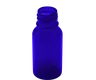 15ML Glass Child Resistant Tincture Bottle - Translucent Blue