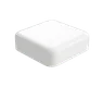 9 ML Square Matte White Child Resistant Smooth Push Down &amp; Turn Plastic Lids W/ PTFE Liner