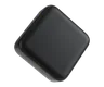 9 ML Square Matte Black Child Resistant Smooth Push Down &amp; Turn Plastic Lids W/ PTFE Liner