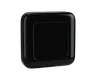 9 ML Square Solid Black Glass Child Resistant Concentrate Jar