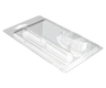 Clam Shell Blister Packaging for USB Charger and 90mm Battery