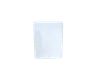 1 Gram Glossy Solid White Smell Proof Mylar Bags