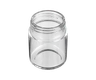 3 Oz Child Resistant C-Class Jar with Plastic Shiny White Lid