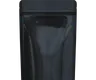 1 Ounce Glossy Black/Clear Smell Proof Mylar Bags