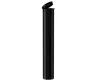 (116mm) Child Resistant Pop Top Pre-Roll Tubes - Solid Black
