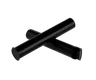 (116mm) Child Resistant Pop Top Pre-Roll Tubes - Solid Black