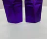 1/8th Ounce Matte Solid Purple Smell Proof Mylar Bags