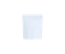 1 Gram Glossy White/Clear Smell Proof Mylar Bags - No Tear Notch