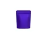 1/8th Ounce Matte Purple/Clear Smell Proof Mylar Bags