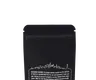 1 Gram Matte Black/Clear NY print Smell Proof Mylar Bags (copy)