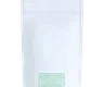 1 Ounce Glossy White/Clear AZ Code Smell Proof Mylar Bags