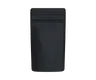 1/4 Oz Child Resistant EZ-Open Matte Black Smell Proof Mylar Bags