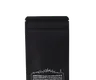 1/4th Oz Matte Black/Clear NY Print Smell Proof Mylar Bags