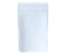 1/2 Oz Child Resistant EZ-Open Matte White/Clear Smell Proof Mylar Bags