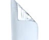1 Oz Child Resistant EZ-Open Matte White/Clear Smell Proof Mylar Bags