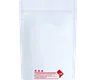 1 Ounce Glossy White/Clear DC Code Smell Proof Mylar Bags