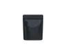 1 Gram Glossy Solid Black Smell Proof Mylar Bags