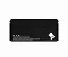Pre-Roll Matte Black/Clear DC Code Smell Proof Mylar Bags