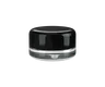 5 ML Glossy Black Child Resistant Smooth Push Down &amp; Turn Plastic Lids W/ PTFE Liner