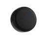 9 ML Matte Black Child Resistant Smooth Push Down &amp; Turn Plastic Lids W/ PTFE Liner