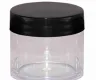 30ML Polystyrene Containers – Black Lid