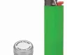 5ML Clear Base Polystyrene Concentrate Containers - White CA State Code Lid