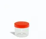 6ML Glass Concentrate Containers - Red Lid