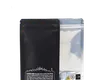 1/4th Oz Matte Black/Clear NY Print Smell Proof Mylar Bags