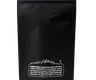 1/2 Ounce Solid Matte Black NY print Smell Proof Mylar Bags