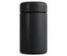5 Oz Solid Black Glass Child Resistant C-Class Jar with Plastic Matte Black Lid