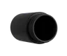 5 Oz Solid Black Glass Child Resistant C-Class Jar with Plastic Matte Black Lid