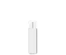81mm Glass Pre-Roll Tubes with Round White Child Resistant Lid - Clear
