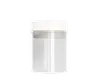 Medium 50ML Tube Jar for 2 Grams - White Non-Gasket Lid