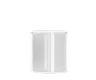 Medium 50ML Tube Jar for 2 Grams - White Non-Gasket Lid