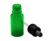 15ML Glass Child Resistant Tincture Bottle - Translucent Green