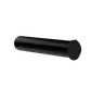 (116mm) Child Resistant Pop Top Pre-Roll Tubes - Solid Black