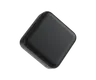 5 ML Square Matte Black Child Resistant Smooth Push Down &amp; Turn Plastic Lids W/ PTFE Liner