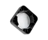 5 ML Square Matte Black Child Resistant Smooth Push Down &amp; Turn Plastic Lids W/ PTFE Liner