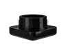 9 ML Square Solid Black Glass Child Resistant Concentrate Jar