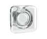9 ML Square Child Resistant Clear Glass Concentrate Jar