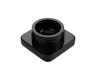 5 ML Square Solid Black Glass Child Resistant Concentrate Jar