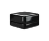 5 ML Square Solid Black Glass Child Resistant Concentrate Jar