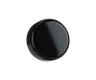 5 ML Glossy Black Child Resistant Smooth Push Down &amp; Turn Plastic Lids W/ PTFE Liner